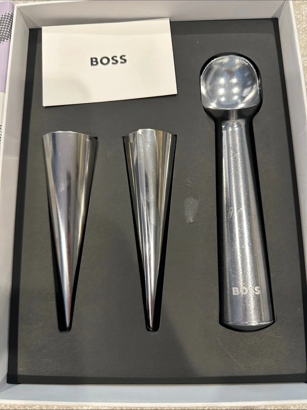 Boss ice cream serving gift